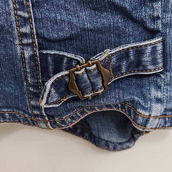 EDC by Esprit - Vintage Denim Vest. Jeans Jacket. Size Medium Women. - Picture 4 of 6